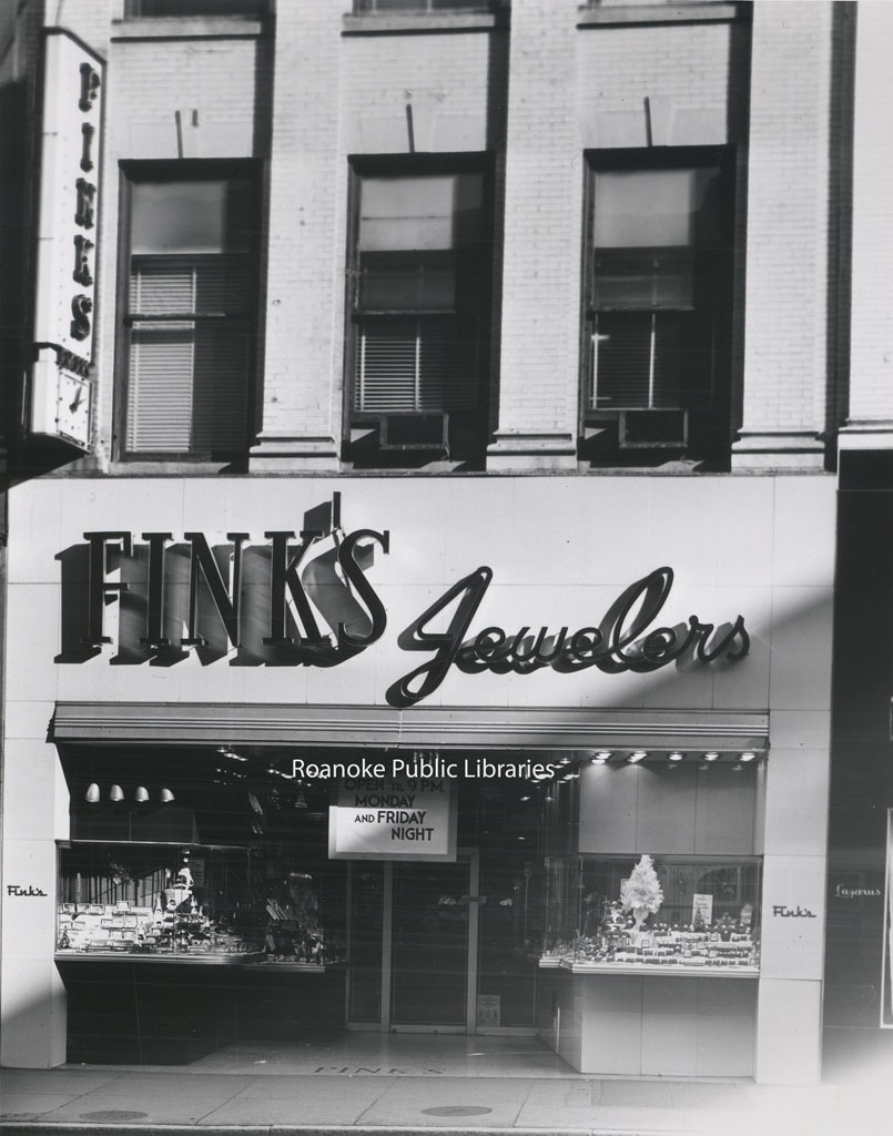 MP 11.1 Fink's Jewelers · Virginia Room Digital Collection