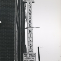 MP 9.0 Roanoke Mills Sign