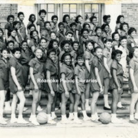 GB04 Lucy Addison High School Girls&#039; Basketball Team