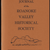 Journal of the Roanoke Valley Historical Society<br /><br />
1980<br /><br />
Volume 11, Number 1