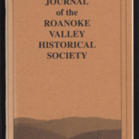 Journal of the Roanoke Valley Historical Society<br /><br />
1996<br /><br />
Volume 13, Number 2