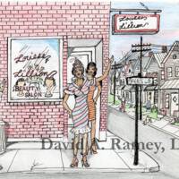 DR-A019 Untitled ("Louise &amp; Lillian's Beauty Salon")