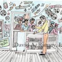DR-A023 Untitled ("Kiser Record Shop II")