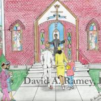 DR-A046 Untitled ("Arriving at Sunday Service")
