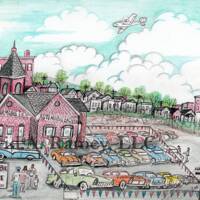 DR-A102 Untitled (Automobile Exchange, Ralph Peck CEO)