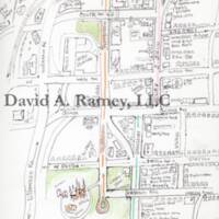 DR-A127 Untitled (Map of Henry Street and Gainsboro Road)