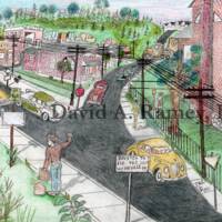 DR-A152 Untitled (Orange Ave. and Williamson Rd. 1951, No. #2)
