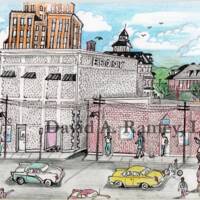 DR-A161 Untitled ("Mid-Day on Henry Street 1969")