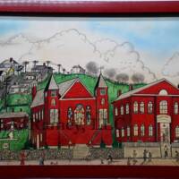 DR-A383 Gainsboro School, Mt. Zion Church 1951