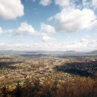 Davis 6.41 Roanoke from Mill Mountain 1974.jpg